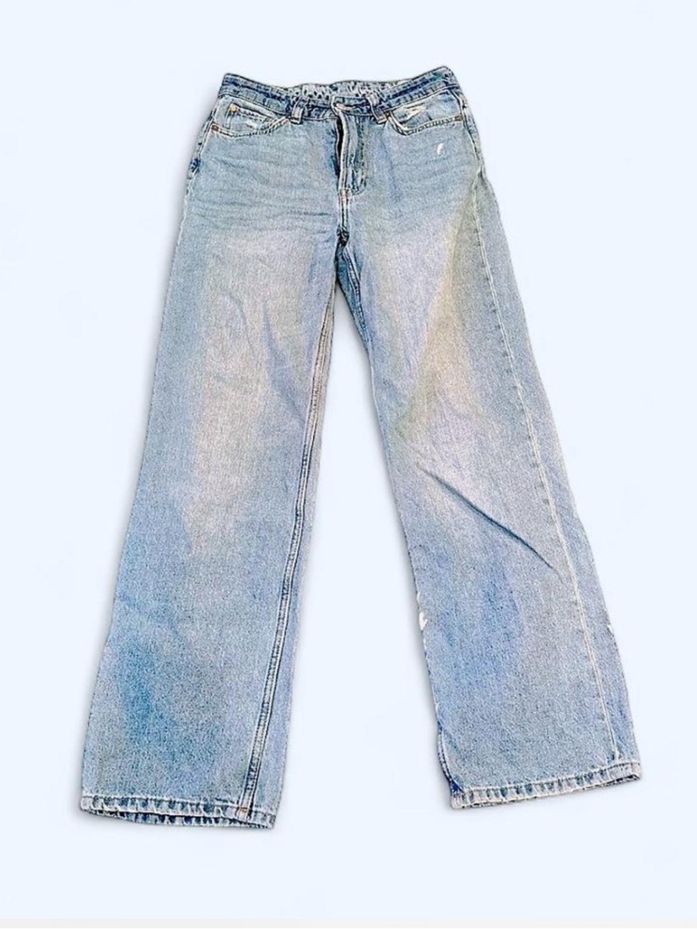 Women’s Loose Straight High Waist Jeans